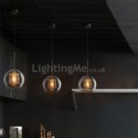Nordic Pendant Light Glass Home Lighting Round Ball Shape Lamp Dining Room Living Room Bedside Lamp