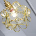 Nordic Creative Pendant Light Glass Home Lighting Petal Shape Lamp Dining Room Kids Room Hallway Lamp