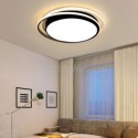 Modern Simple Flush Mount Geometric Ceiling Light Square Frame Lamp Living Room Bedroom Light