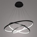 Modern Contemporary Ring Stainless Steel Pendant Light