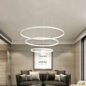 Modern Contemporary Ring Stainless Steel Pendant Light