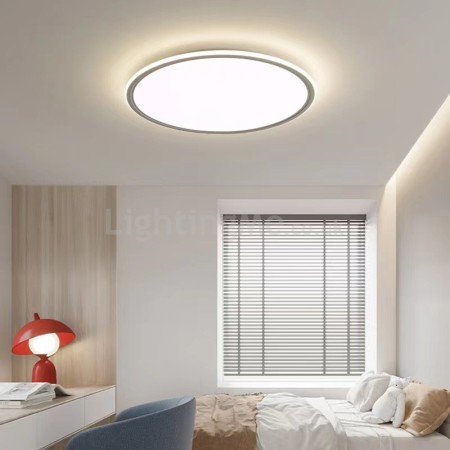 Nordic Modern Indoor Round Eye Protection Flush Mount Ceiling Light