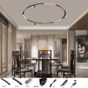 Circular Magnetic Track Light Recessed Spotlight Decorative Light 150cm