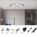 Circular Track Light System Magnetic Recessed Track Lighting Fixture φ120cm