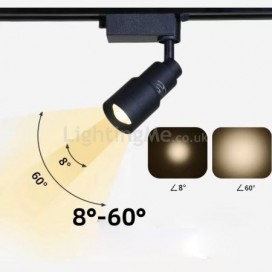 Track Spotlight 8° To 60° Free Focusing Accent Lighting