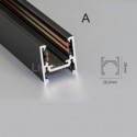 Recessed Track Lighting Rails Magnetic Aluminum Track Surface Profile Ultra-Thin Track Light Strip 100cm