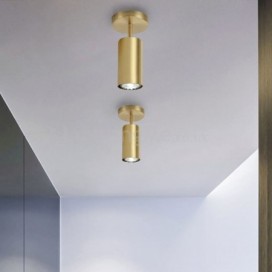 Nordic Brass Flush Mount Ceiling Light