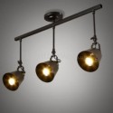 Rustic Iron Spotlight Countryside Vintage Ceiling Light