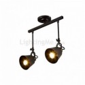 Rustic Iron Spotlight Countryside Vintage Ceiling Light