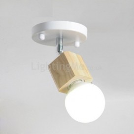 Simple Mini Spotlight Modern White Aisle Ceiling Light(Single Light)