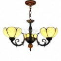 Modern Stained Glass Pendant Lamp Glass Chandelier