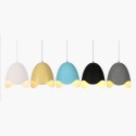 3 Light Modern/Contemporary Steel Pendant Light