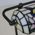 Small Table Lamp Restaurant Stained Glass Bird Desk Lamp