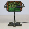 Table Lamp Dragonfly Stained Glass Desk Lamp Decorative Light