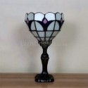 Vintage Bedside Lamp Decorative Stained Glass Desk Lamp