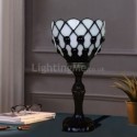 Table Lamp Stained Glass Lamp Shade Retro Mediterranean Desk Light