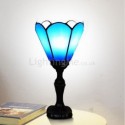 Vintage Desk Lamp Mediterranean Style Glass Table Lamp Restaurant Cafe