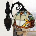 Wall Sconce Stained Glass Sconces 1 Lightoque Style Wall Light