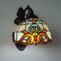 Wall Sconce Stained Glass Sconces 1 Lightoque Style Wall Light