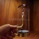 Rechargeable Desk Lamp USB Flame Water Droplet Warm White Atmosphere Lamp