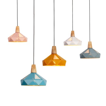 Single 1 Light Modern/ Contemporary Multi Colors Pendant Light