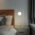 Modern Table Lamp Brushed Gold Desk Lamp