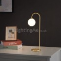 Modern Table Lamp Brushed Gold Desk Lamp