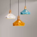 Single 1 Light Modern/ Contemporary Multi Colors Pendant Light