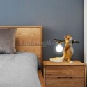 Table Light Resin Squirrel Table Lamp Animal Desk Lamp