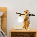 Table Light Resin Squirrel Table Lamp Animal Desk Lamp