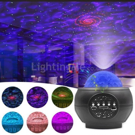 Starry Sky Projection Lamp Night Light Bluetooth Speaker