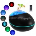 Night Light Lucky Stone Colorful Ocean Bluetooth Music Speaker Projection Light