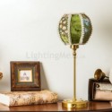 Fabric Table Lamp Embroidery Lantern Table Light