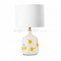 Fabric Table Lamp Modern Simple Ceramic Table Light