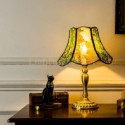 Fabric Table Lamp American Painted Table Light