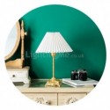 Fabric Table Lamp American Style Pleated Desk Light