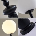 Modern Table Lamp Resin Lampshade Magic Bean Molecular Desk Lamp