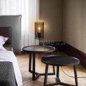 Black Table Lamp Retro Bedside Lamp Wrought Iron Paint Grid Lampshade Desk Light