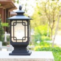 Chinese Outdoor Light Waterproof Window Grille Table Lamp Courtyard Corridor Garden
