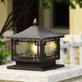 European Outdoor Light Waterproof Courtyard Post Table Lamp Corridor Garden Balcony