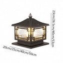 European Outdoor Light Waterproof Courtyard Post Table Lamp Corridor Garden Balcony