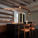 3 Light Modern/ Contemporary Wood Pendant Light