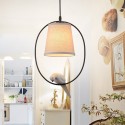 1 Light Rustic / Lodge Vintage Pendant Light