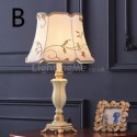 European Resin Table Lamp Bedside Embroidery Desk Light