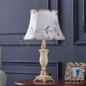 European Resin Table Lamp Bedside Embroidery Desk Light