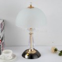 Luxury Glass Table Lamp Simplicity European Bedside Lamp Household Desk Light