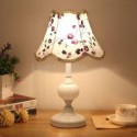 Fabric Table Lamp Nordic Bedside Light Glass Decoration Lamp