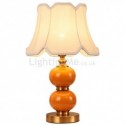 American Ceramic Table Lamp Creative Bedside Lamp Luxury Postmodern Gourd Table Light