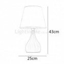 Fabric Table Lamp Nordic Bedside Light Alumium Decoration Lamp