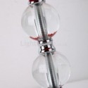 European Crystal Table Lamp Rose Flower Bedside Lamp Wedding Party Decoration Light